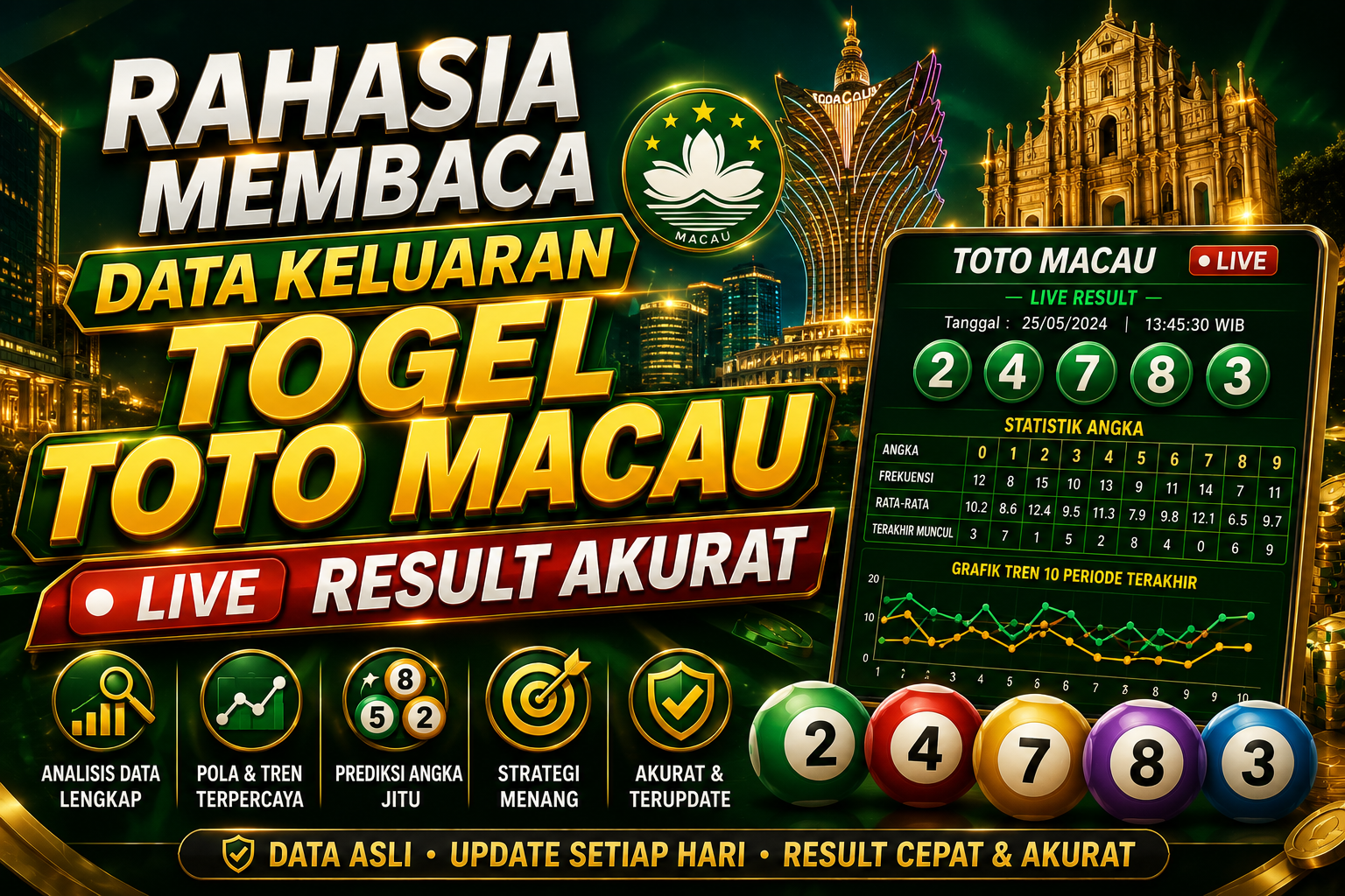 Rahasia Membaca Data Keluaran Togel Toto Macau Live Result Akurat