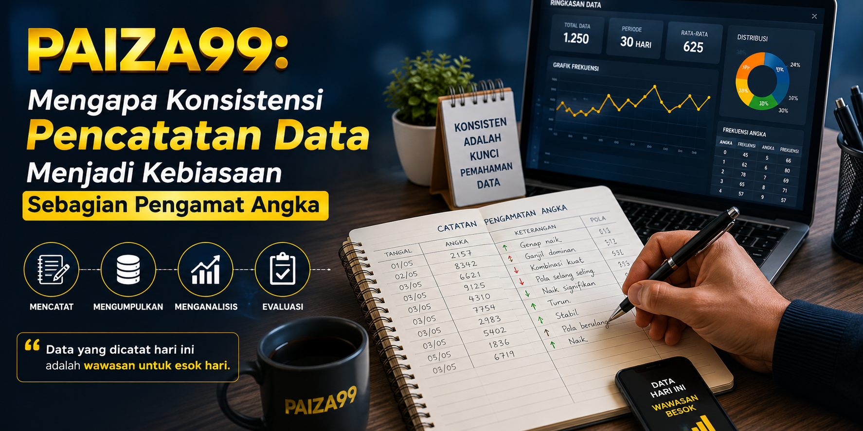 PAIZA99: Mengapa Konsistensi Pencatatan Data Menjadi Kebiasaan Sebagian Pengamat Angka