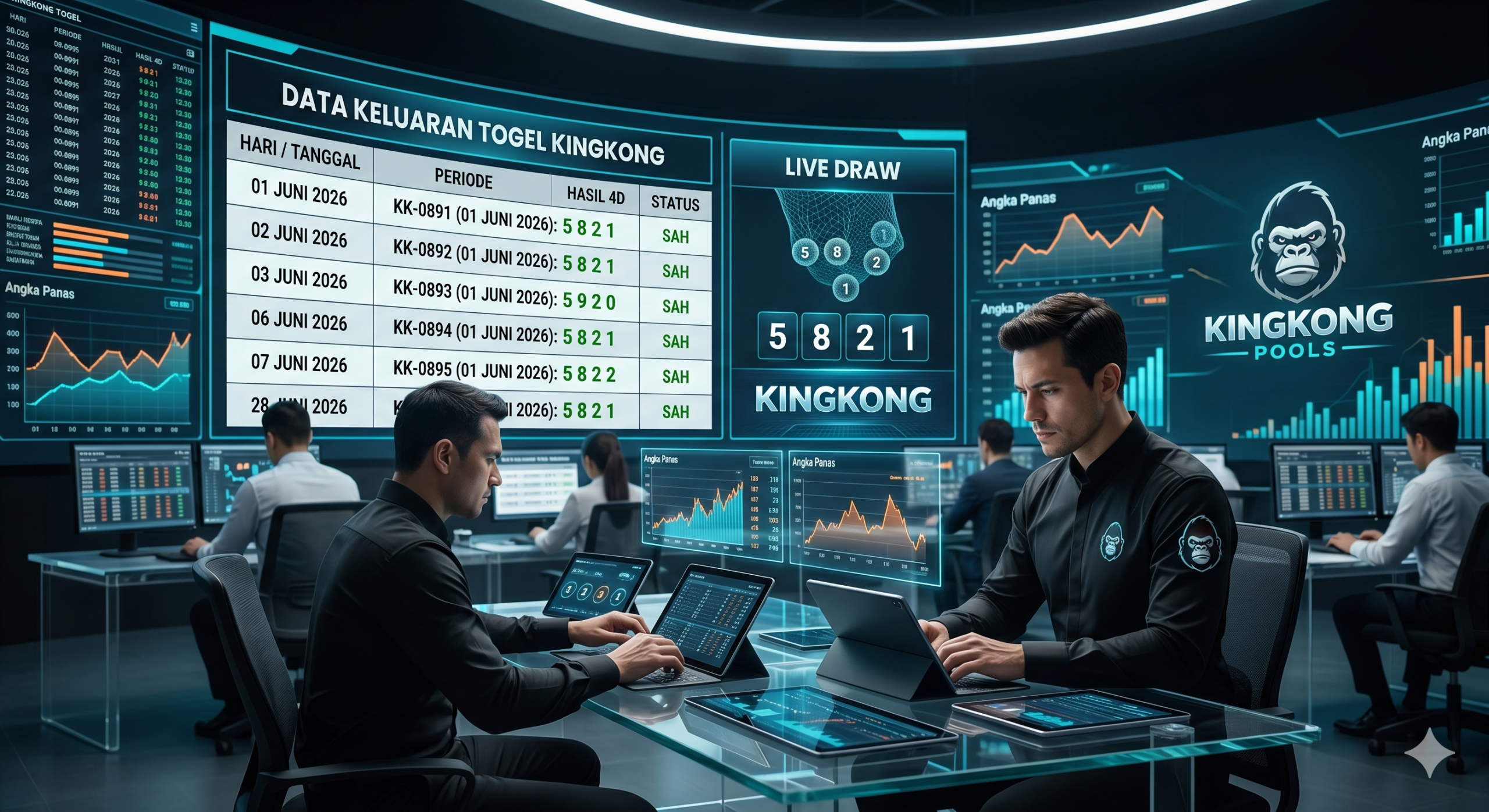 Live Draw Data Keluaran Togel Kingkong Resmi dan Terpercaya